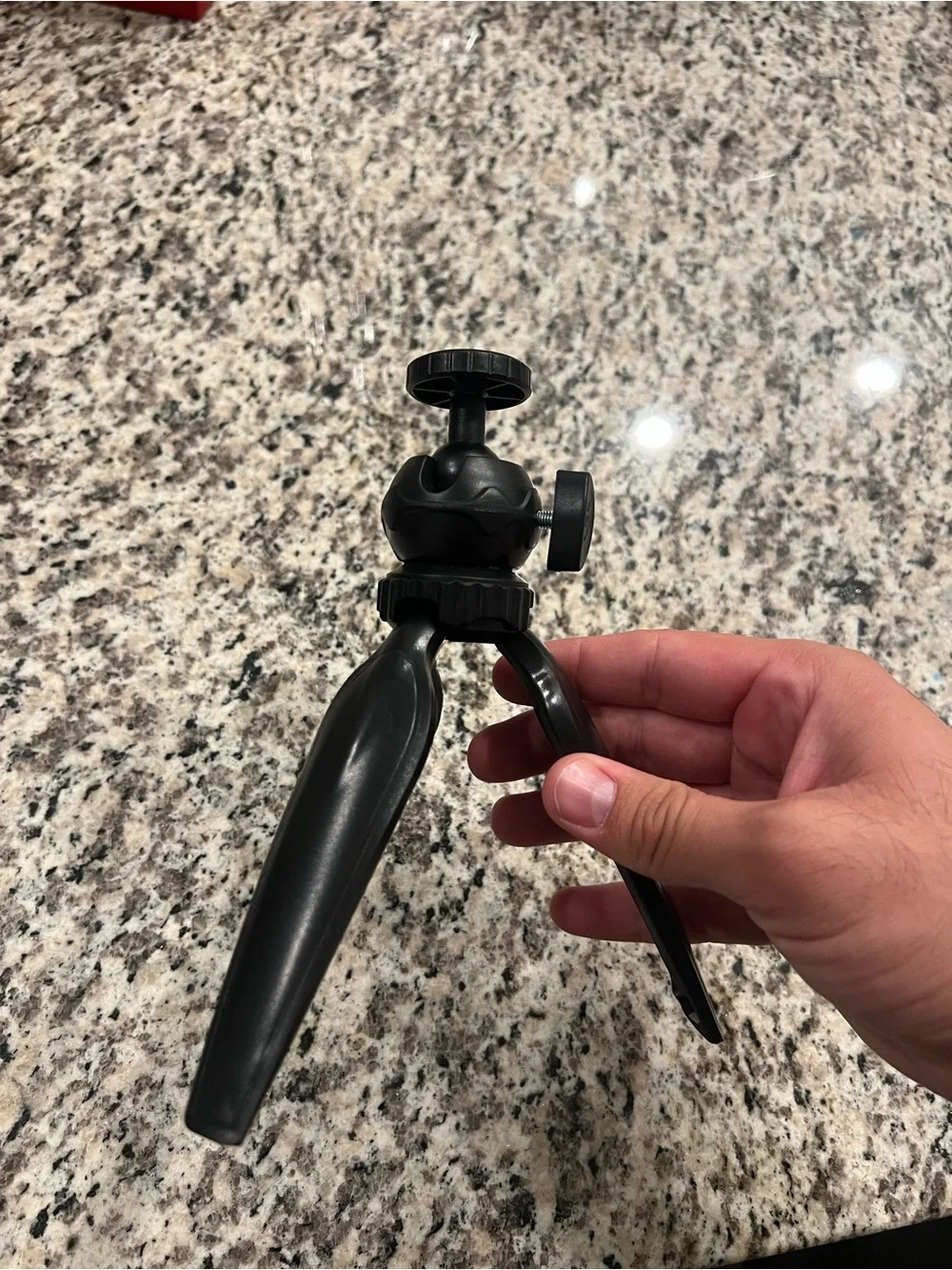 Compact Black Mini Tripod
